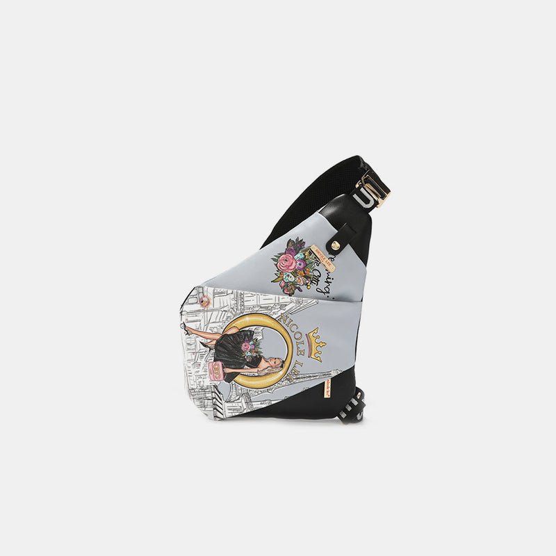 Crossbody Bags USA Vegan Leather Leopard & Lip Pattern-Others Design
