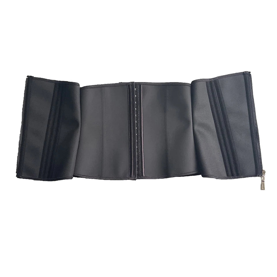 Waist Trainer Corset Tummy Control Zipper Vest Body Shaper Cincher Shapewear Slimming Belt Sports Girdle