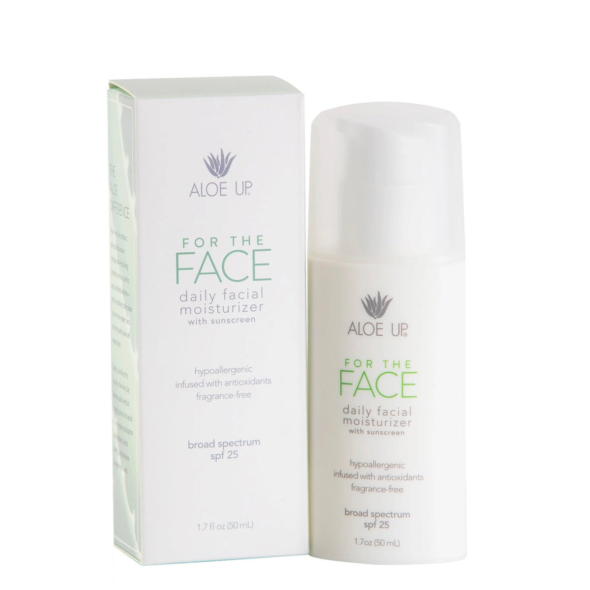 Aloe Up For the Face Daily Facial Moisturizer SPF 25