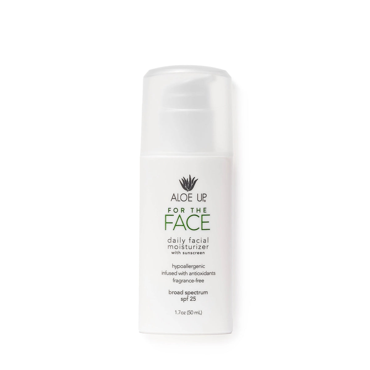Aloe Up For the Face Daily Facial Moisturizer SPF 25