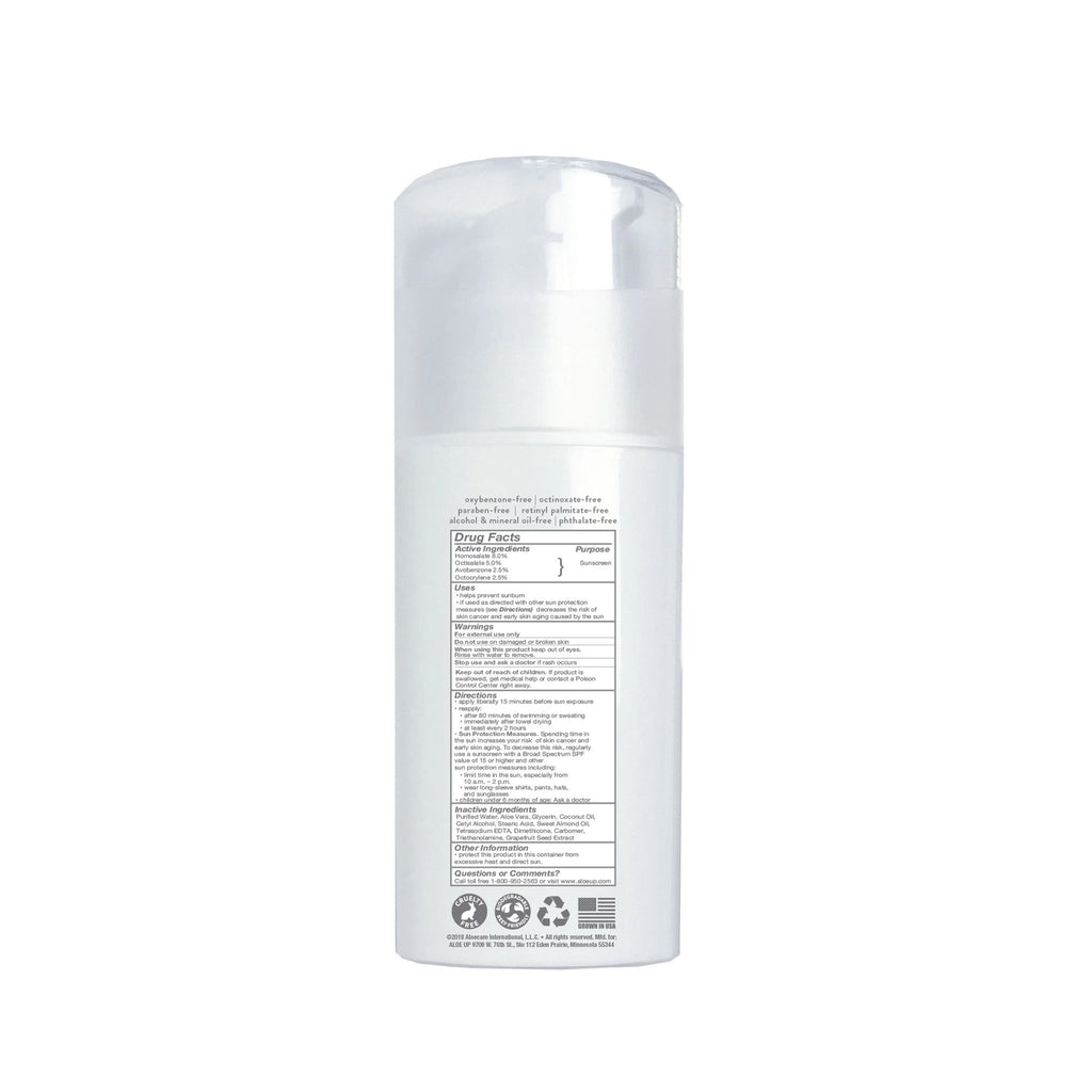Aloe Up For the Face Daily Facial Moisturizer SPF 25